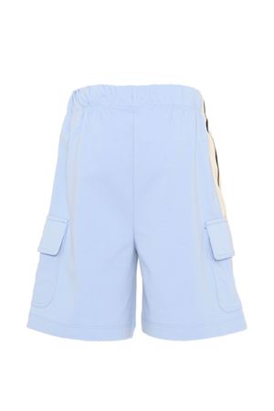 bermuda con righe laterali PALM ANGELS KIDS | PBCL004S26FLE001960